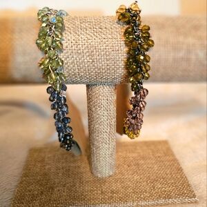 2 Coldwater Creek Beaded Bracelets